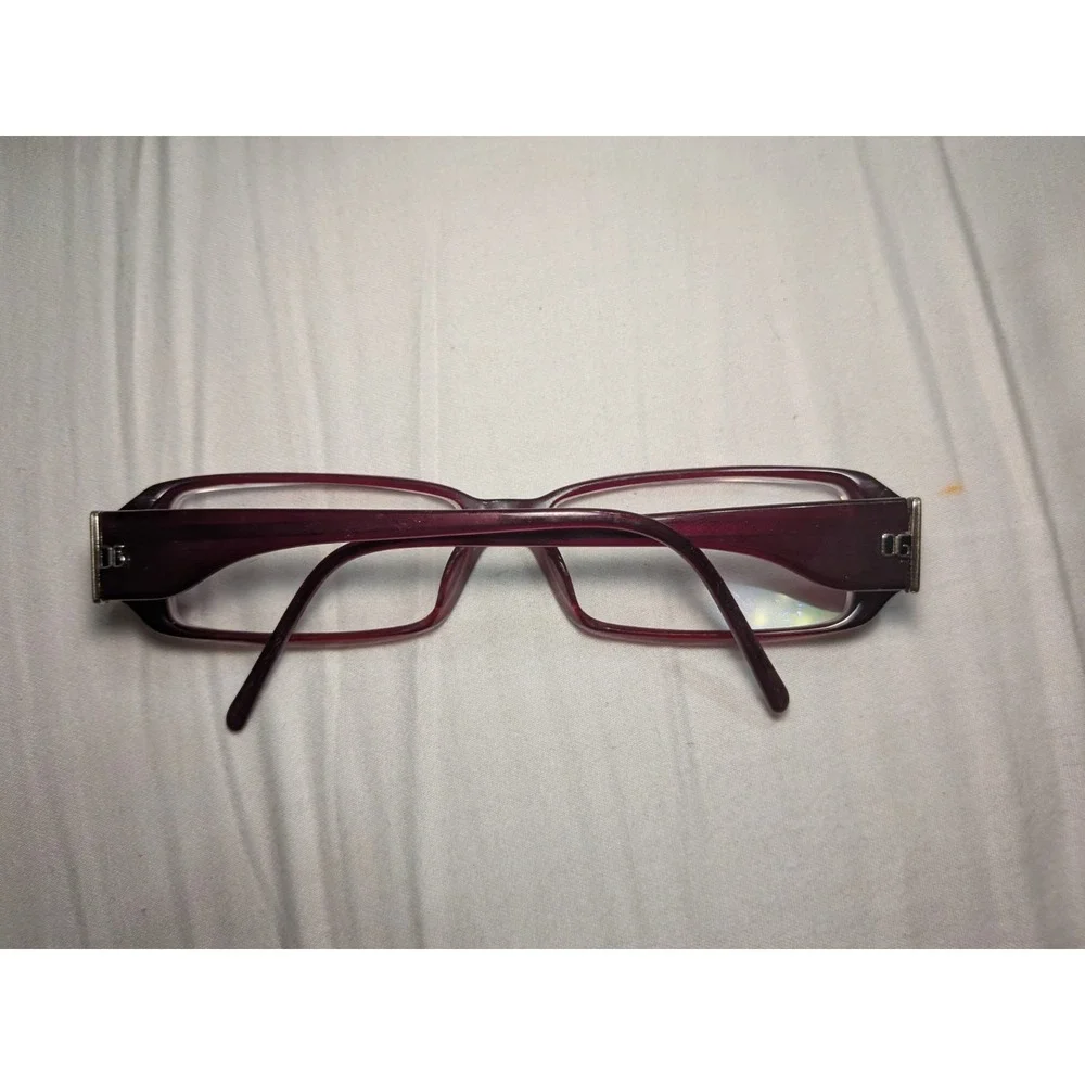 Dolce‎ & Gabbana DG 3007 630 Rectangle Maroon Eyeglasses Frames 51-14 130 Italy